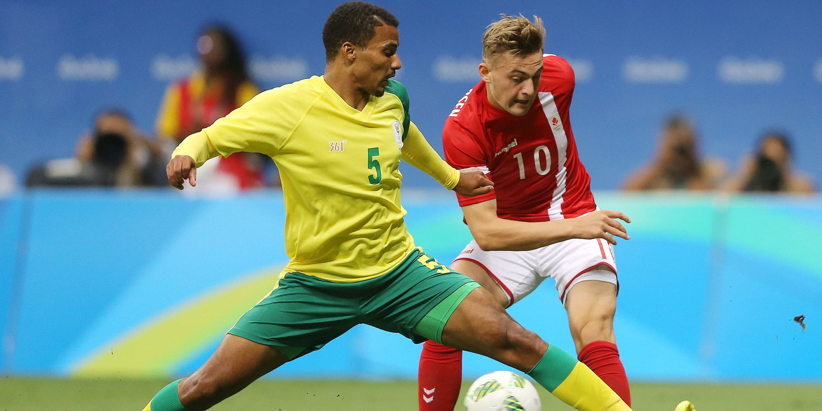 Denmark v South Africa: Men's Football - Olympics: Day 2