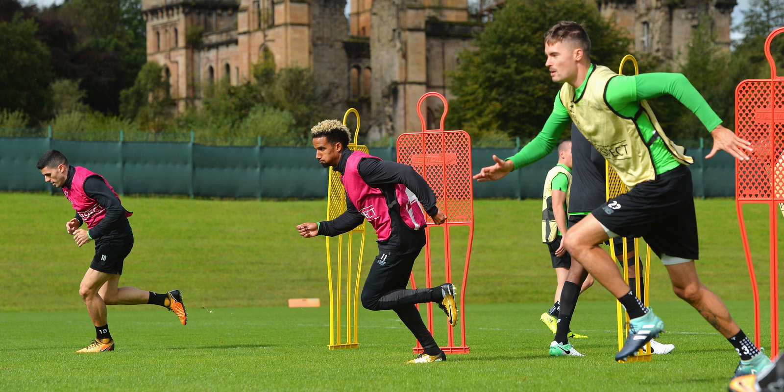 Celtic Training and Press Conference