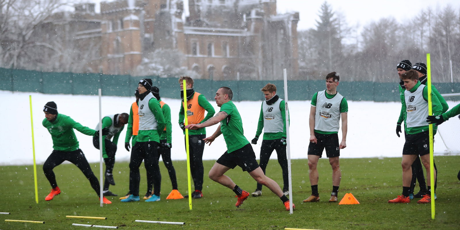 Celtic Training - Scottish Premier League
