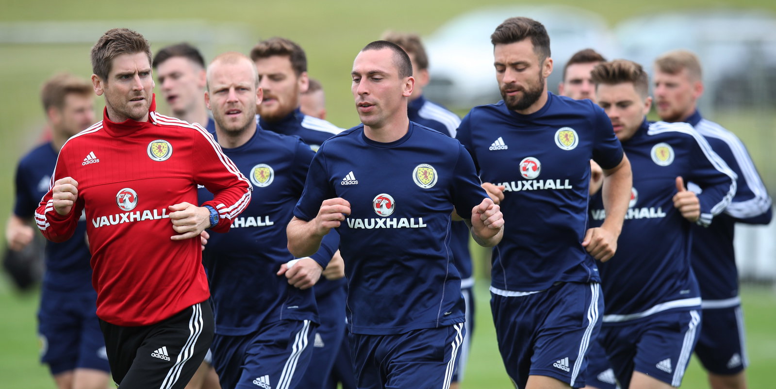 Scotland Training Session and Press Conference