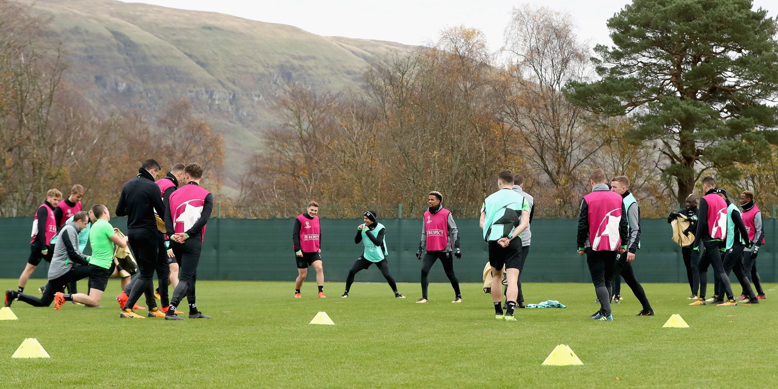 Celtic Training Session