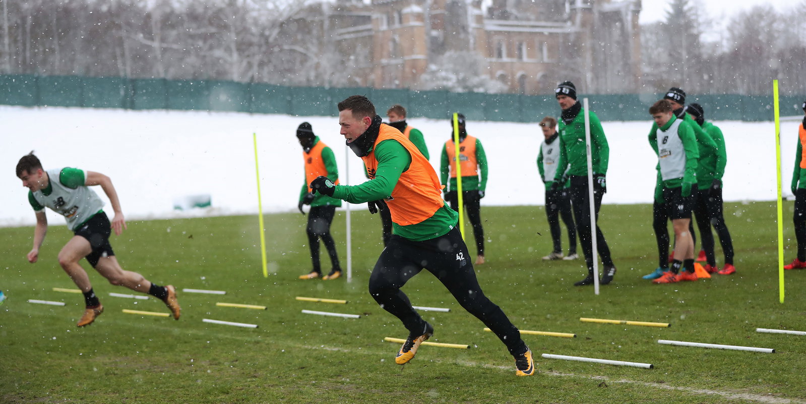Celtic Training - Scottish Premier League