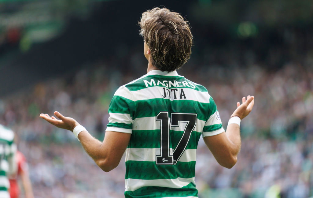 How much did Celtic reportedly pay Benfica to sign Jota on a permanent deal?