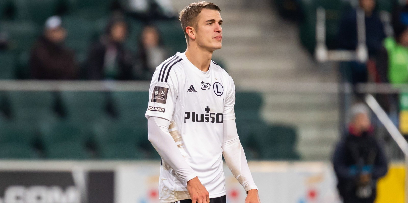 Maik Nawrocki of Legia seen during the Polish PKO...