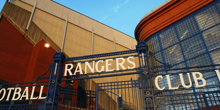 General view of Ibrox Stadium