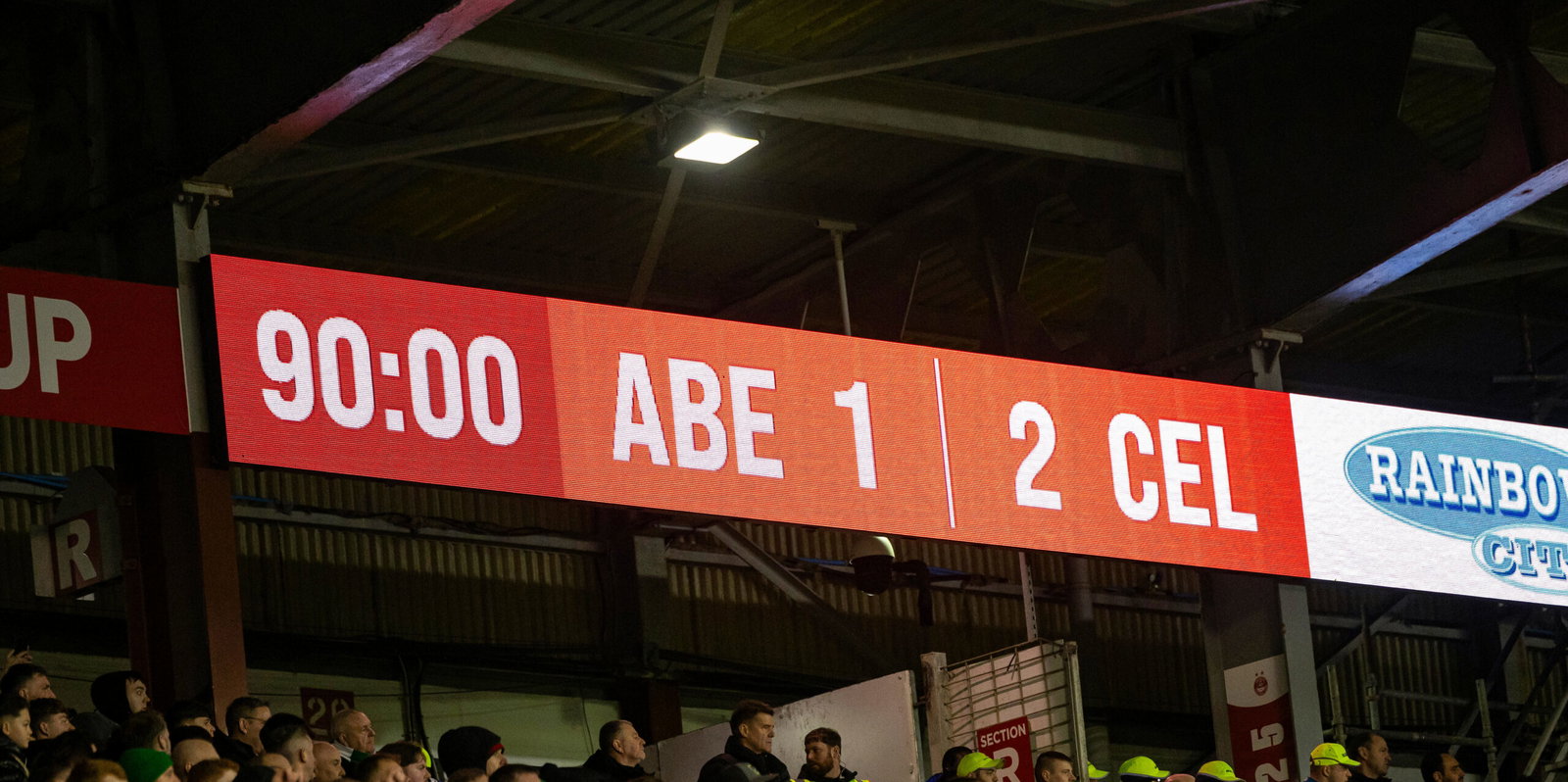 Ibrox fans in epic meltdown over Celtic’s second and winning goal at Pittodrie Last night