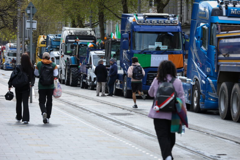 IRELAND-POLITICS-ENERGY-FUEL-PROTEST